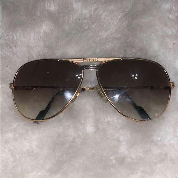 Vintage Ferrari Aviator Sunglasses